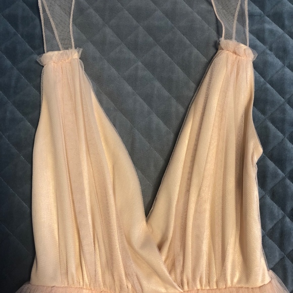 dress, short dress, prom dress, mesh - Picture 3 of 3